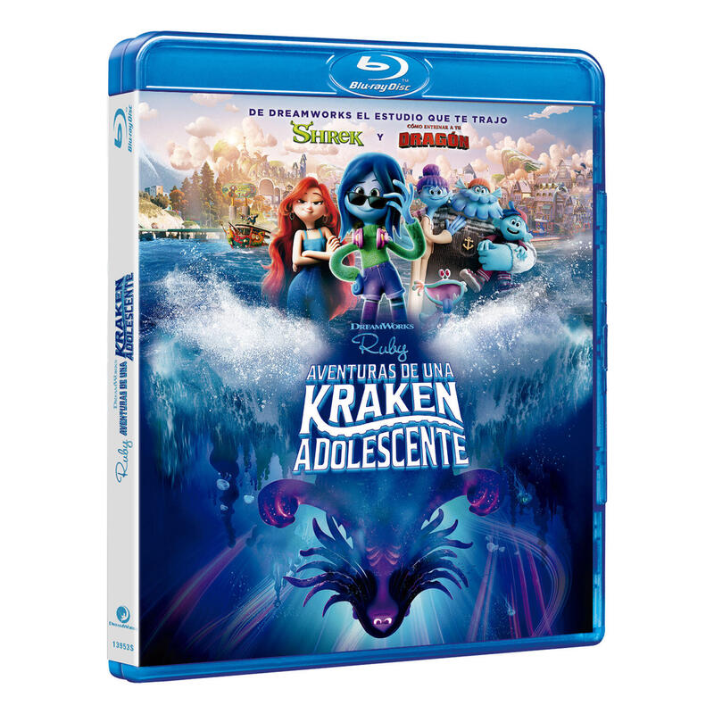 Pelicula Ruby: Aventuras De Una Kraken Adolescente - Bd Blu-Ray