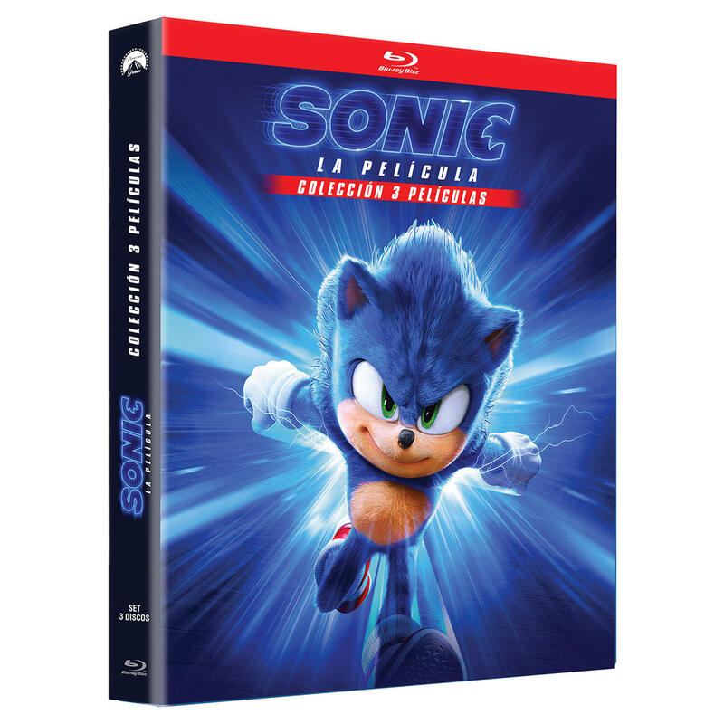 Pelicula Sonic - Coleccion 3 Peliculas - Bd Blu-Ray