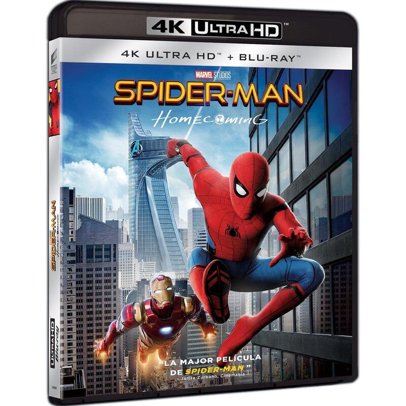 Pelicula Spider-Man: Homecoming (Uhd) Blu-Ray