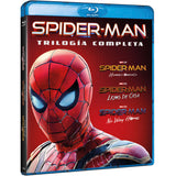 Pelicula Spider-Man (Tom Holland) Pack 1-3 - Bd Blu-Ray