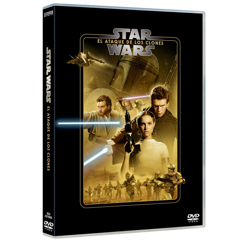 Pelicula Star Wars Episodio Ii: El Ataque De Los Clones (2020) - Dvd Dvd