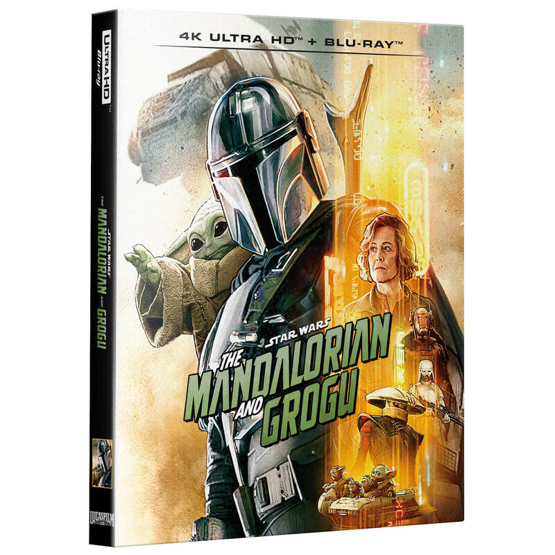 Pelicula Star Wars - The Mandalorian & Grogu (Uhd 4k + Bd) - Bd Blu-Ray