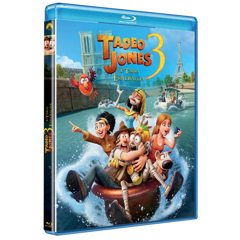 Pelicula Tadeo Jones 3: La Tabla Esmeralda - Bd Blu-Ray