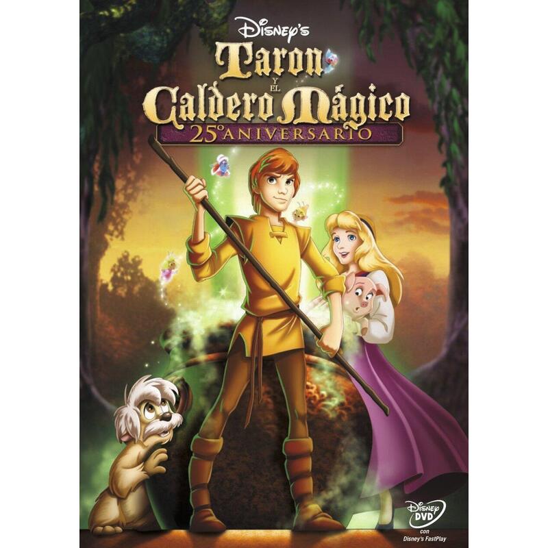 Pelicula Taron Y El Caldero Magico Dvd