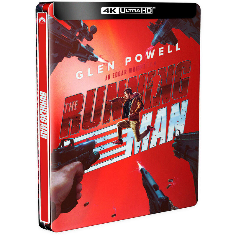 Pelicula The Running Man (Steelbook 4k Uhd) - Bd Blu-Ray