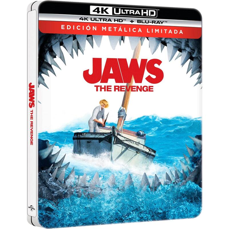 Pelicula Tiburon 4 (4k Uhd+Bd) Edición Metálica Blu-Ray