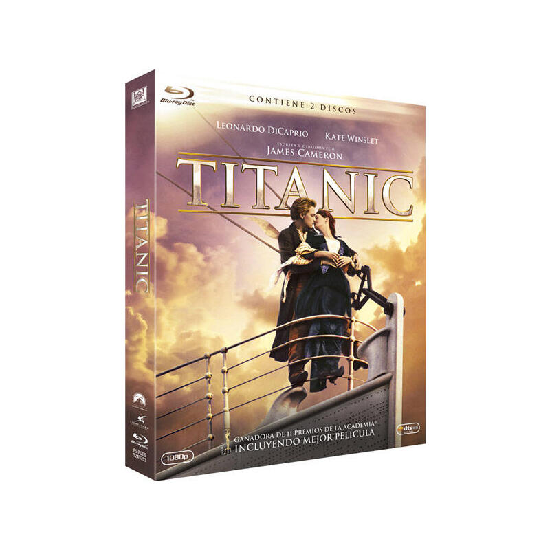 Pelicula Titanic (Blu-Ray 2 Discos) Blu-Ray