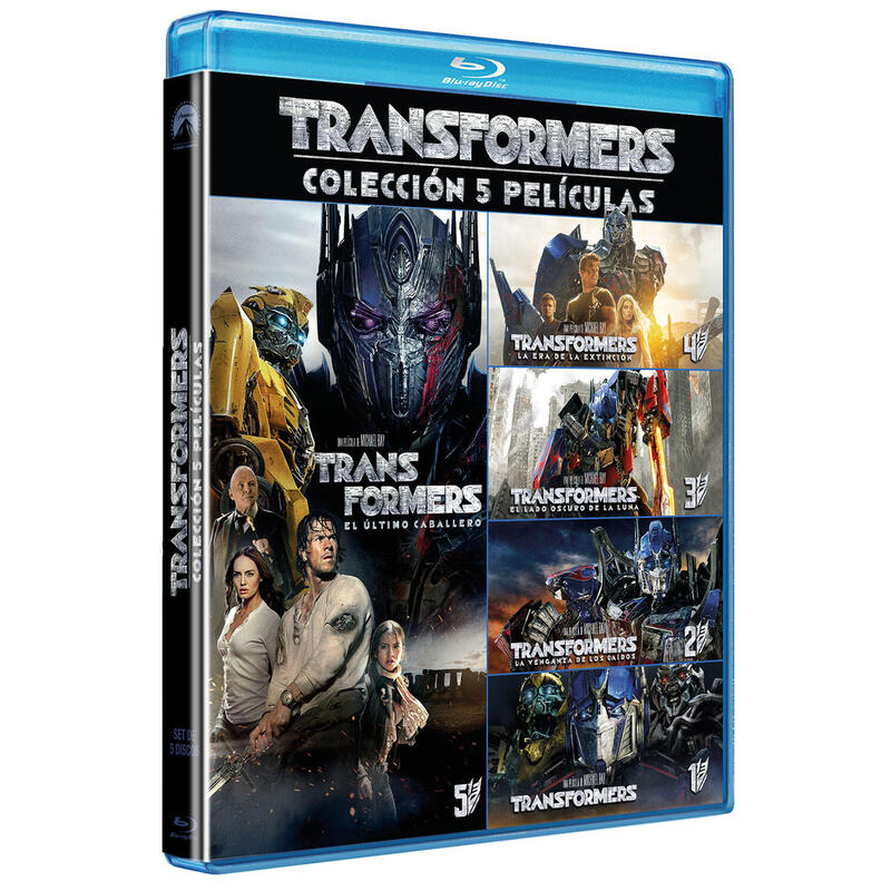 Pelicula Transformers (Pack 1-5) Blu-Ray