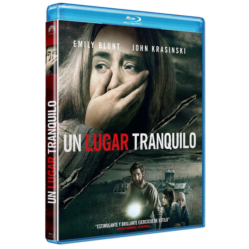 Pelicula Un Lugar Tranquilo  Blu-Ray