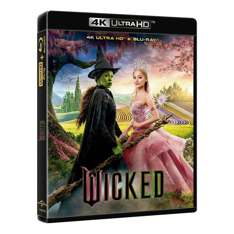 Pelicula Wicked: Parte 1 (4k Uhd + Blu-Ray) Blu-Ray