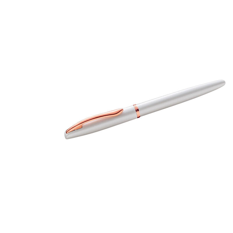 Pelikan Pluma Estilográfica Jazz Noble Elegance P36 Perlmutt Blanco