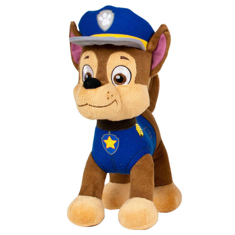 Peluche Chase Patrulla Canina Paw Patrol Soft 27cm