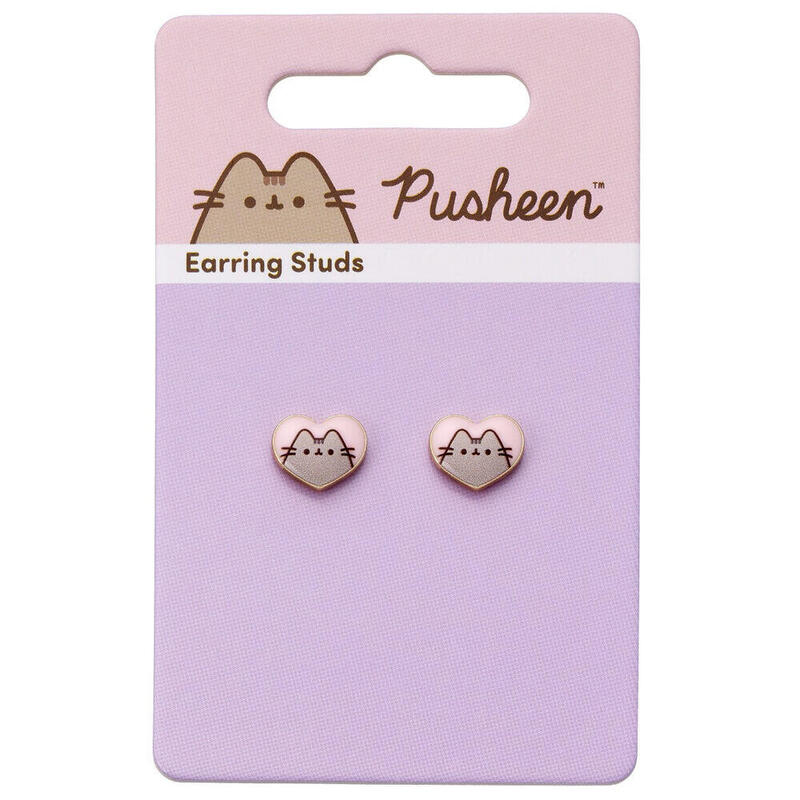 Pendientes Corazon Pusheen