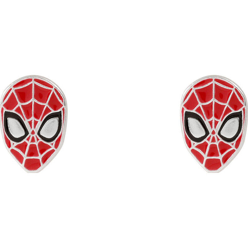 Pendientes Spiderman Marvel Plata