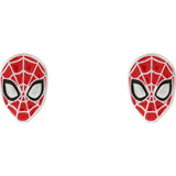 Pendientes Spiderman Marvel Plata