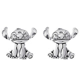 Pendientes Stitch Disney Plata