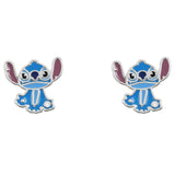Pendientes Stitch Disney Plata