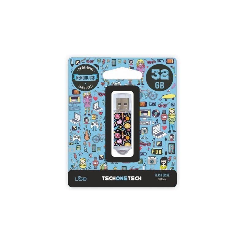 Pendrive 32gb Tech One Candy Pop Usb 2.0
