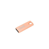 Pendrive 64gb Usb 2.0 Cool Metal Key Rosa Gold
