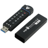 Pendrive Apricorn Usb 3.0 120gb Securekey 256bit Aes-Xts, Ip58,
