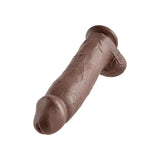 Pene Con Testículos De 12 Color Marrón
