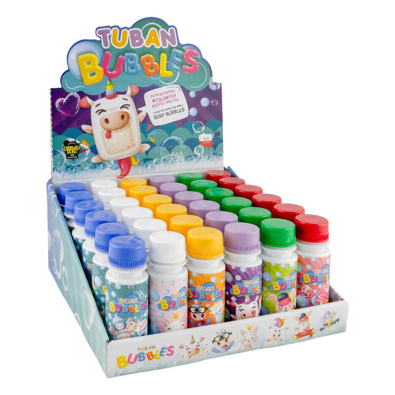 Pequeño Burbujas 60 Ml Mix Display 36 Unidades