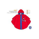 Perletti Impermeable Eva Rojo-Azul Futbol 3-6 Años