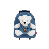 Perletti Trolley Con Peluche Extraible Oso Perry 38x28x11 Cm