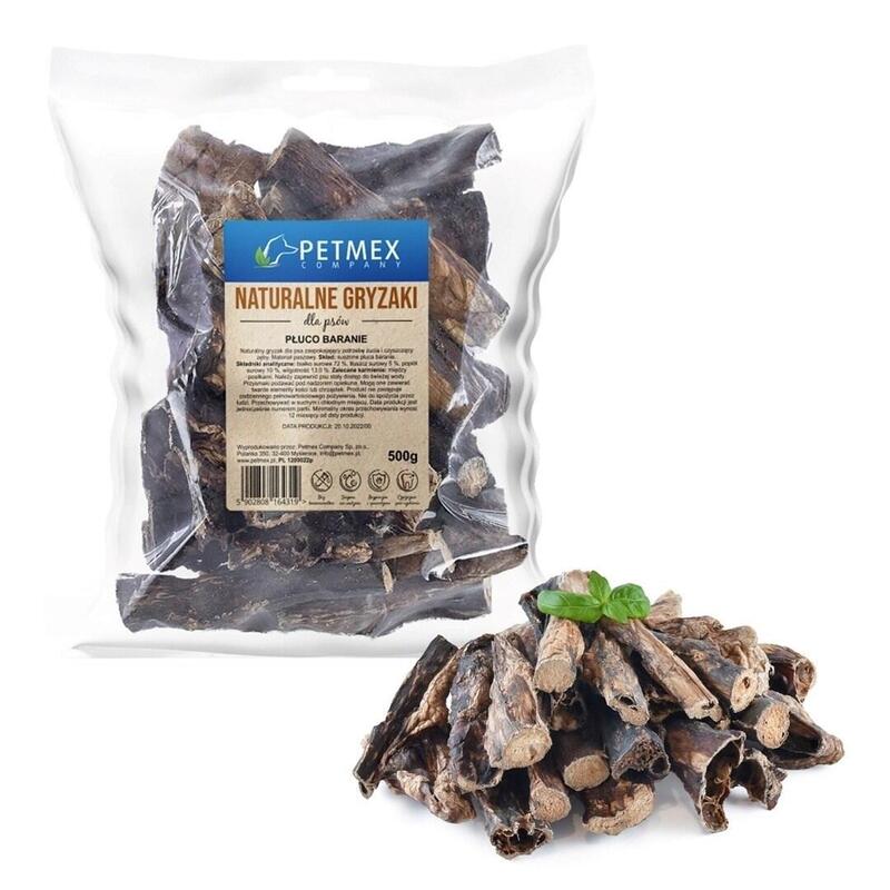 Petmex Pluco Baranie Mordedor Przysmak Para Perro 500g