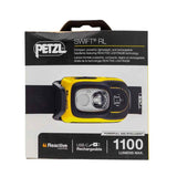 Petzl E810ab00 Swift Rl Stirnlampe, Negro/Gelb