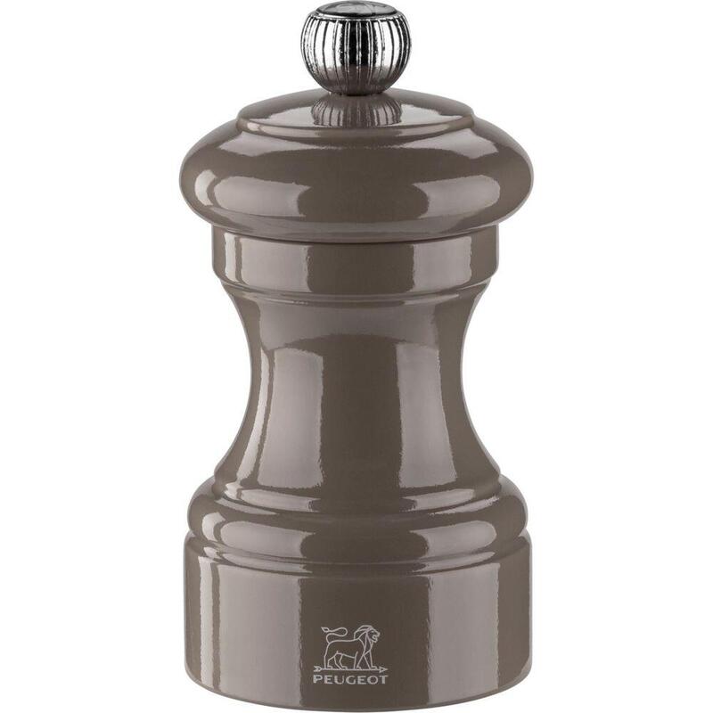 Peugeot Bistro Salt Mill 10 Cm Taupe Grey Painted Wood