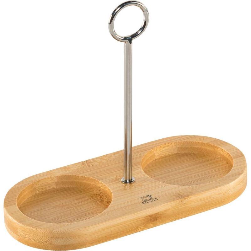 Peugeot Linea Bambus Mühlen- Untersetzer 17cm Natur