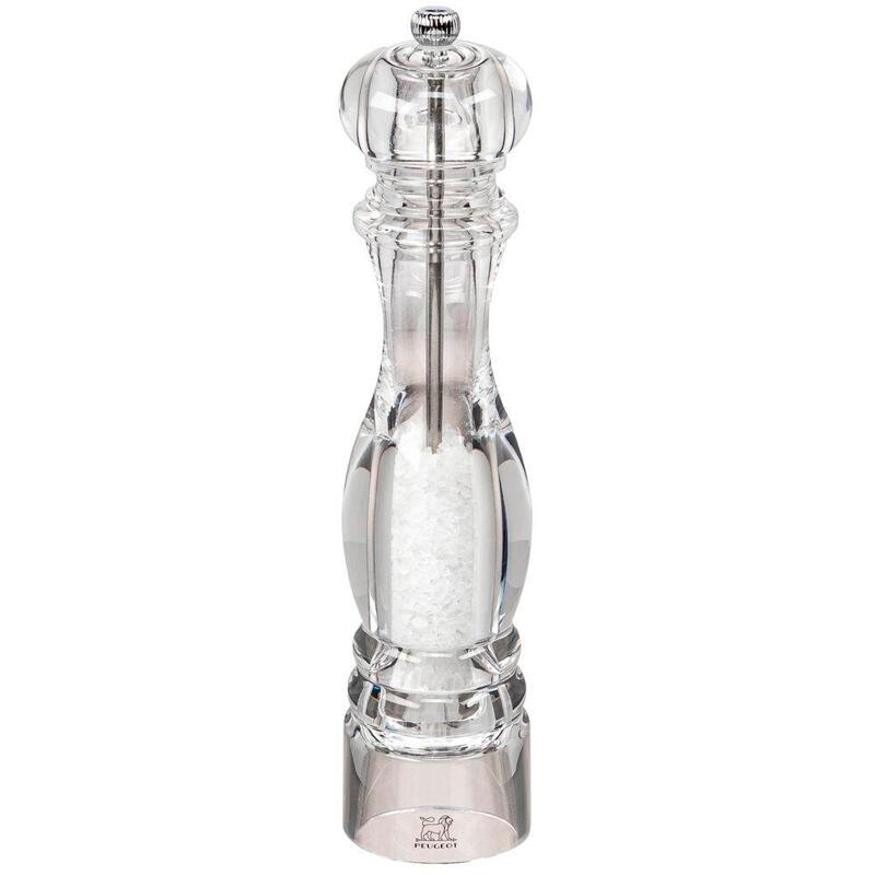 Peugeot Nancy Molinillo De Sal Acrílico Transparente 30 Cm