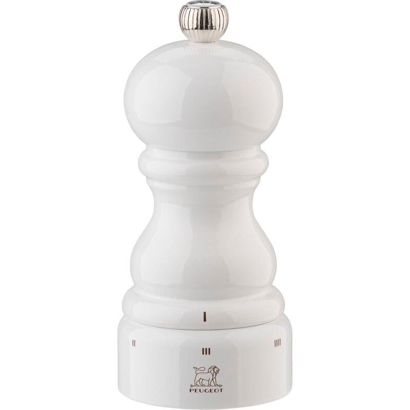 Peugeot Paris Salzmühle 12 Cm Uselect Weiss Lackiert Holz
