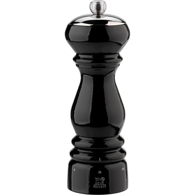 Peugeot Paris Salzmühle 18 Cm Uselect Schwarz Lackiert Holz