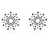 Pezonera Copo De Nieve Negro