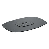 Pff 7040 Floor Plate Back To Back Large Black