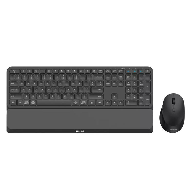 Philips 6000 Series Spt6607b/16 Teclado Ratón Incluido Universal Rf Wireless + Bluetooth Negro
