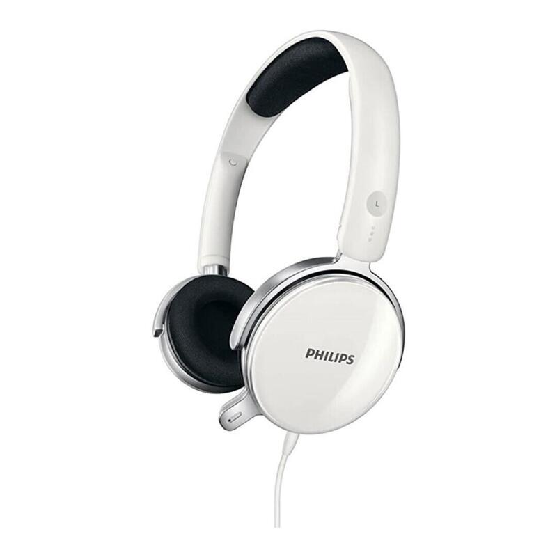 Philips Auricular Pc + Mic Shm7110u Blanco