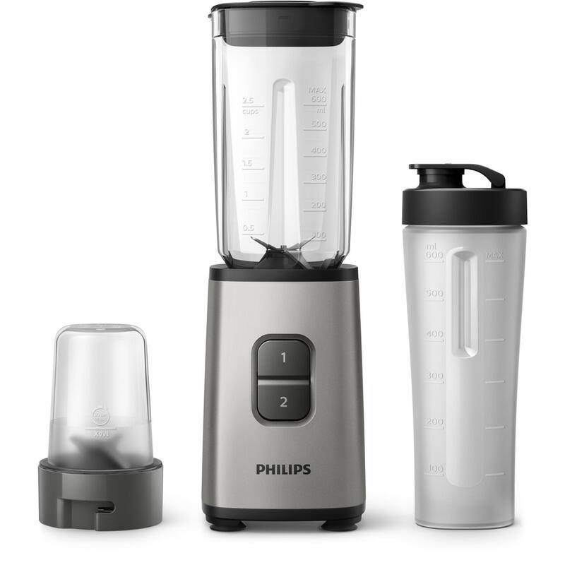 Philips Hr2604 80 Daily Collection Mini Blender, Stainless Steel