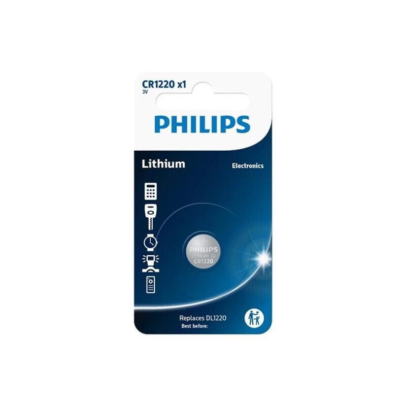 Philips Pila Boton Litio Cr1220 3v Blister*1