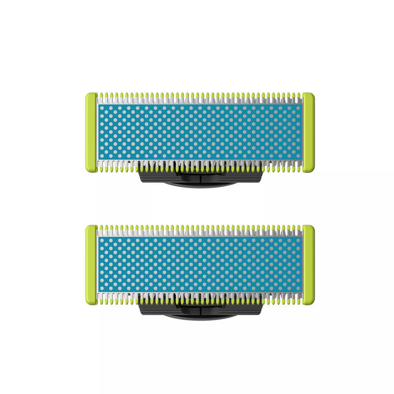 Philips Qp225 50 Oneblade Replaceable Blade, 2 Pcs, Black Green