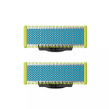 Philips Qp225 50 Oneblade Replaceable Blade, 2 Pcs, Black Green
