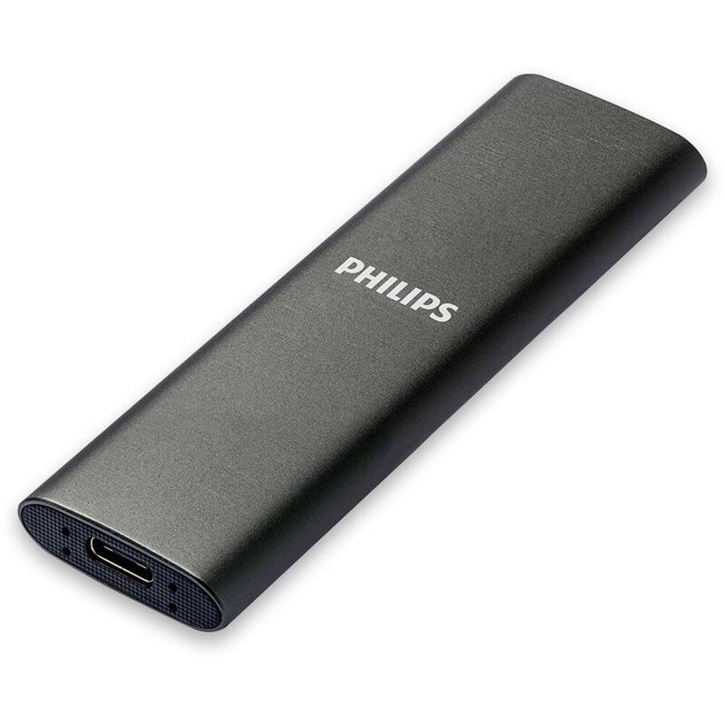 Philips Ssd Externo 500gb Ultra Speed Grey