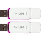 Philips Usb 2.0 2-Pack   64gb Snow Edition Magic Purple