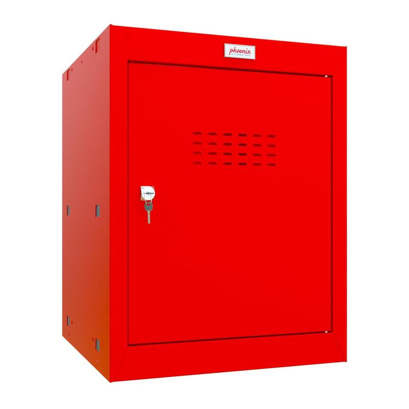 Phoenix Safe Würfelspind 66l Mandard Türschloss Rot