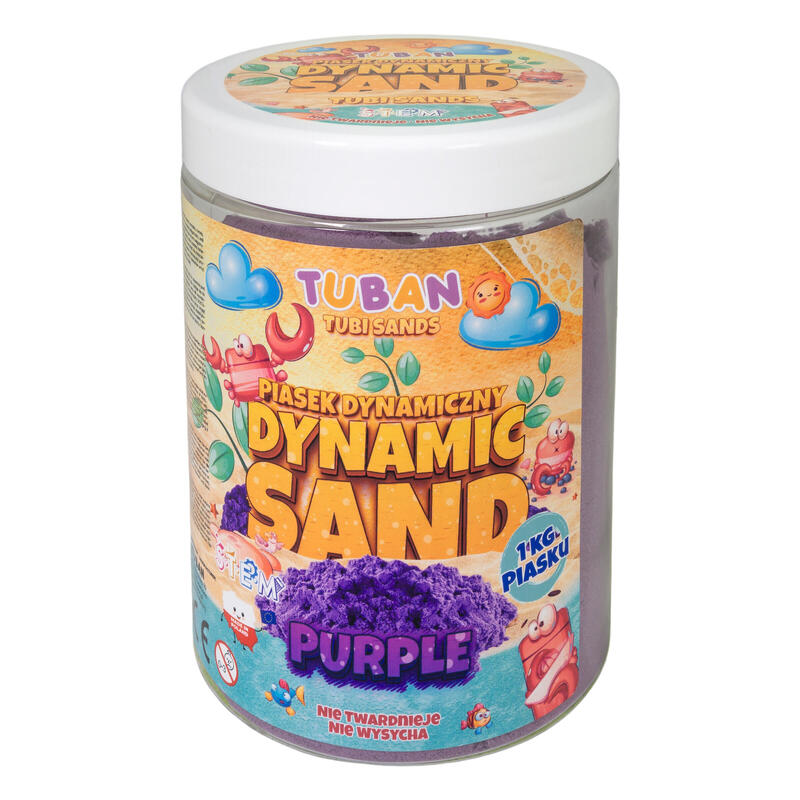 Piasek Dynamiczny 1kg Violeta