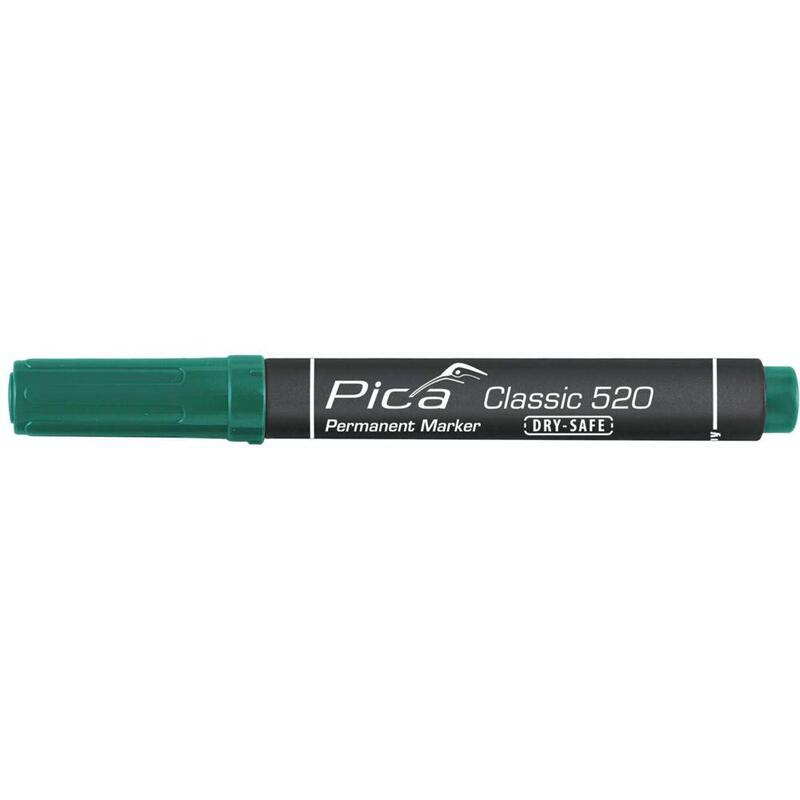 Pica Permanent Marker 1-4mm, Round Tip, Green