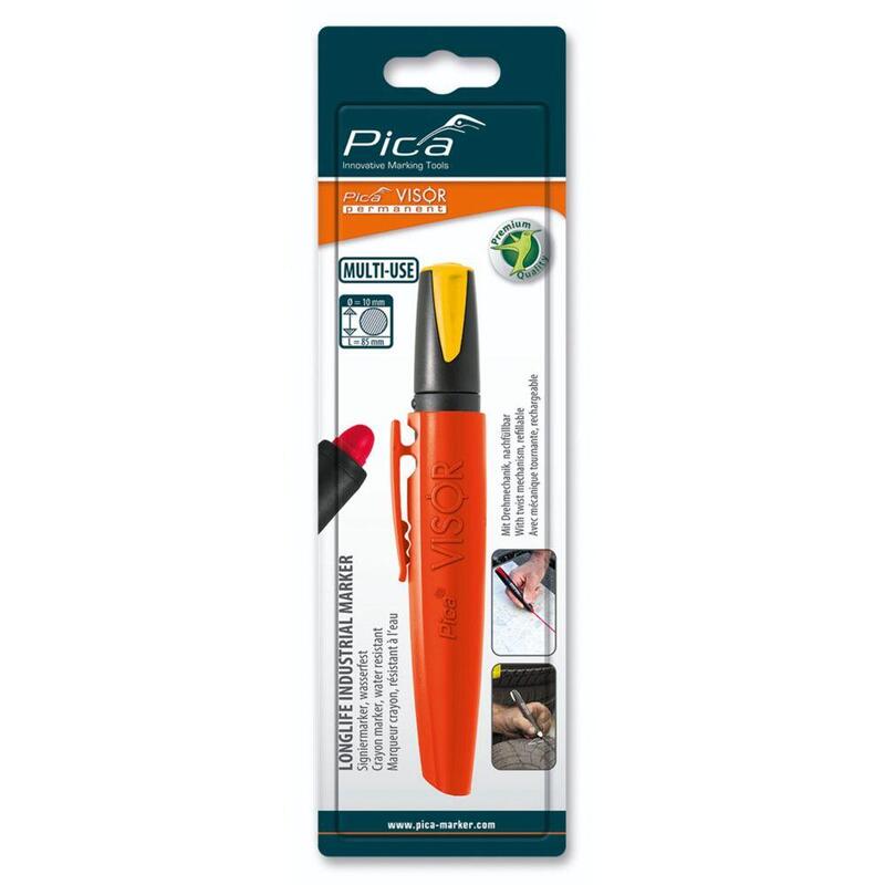 Pica Visor Permanent Marker Yellow / Sb