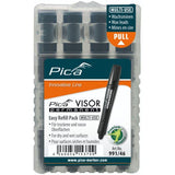 Pica Visor Permanent Replacement Refills Black